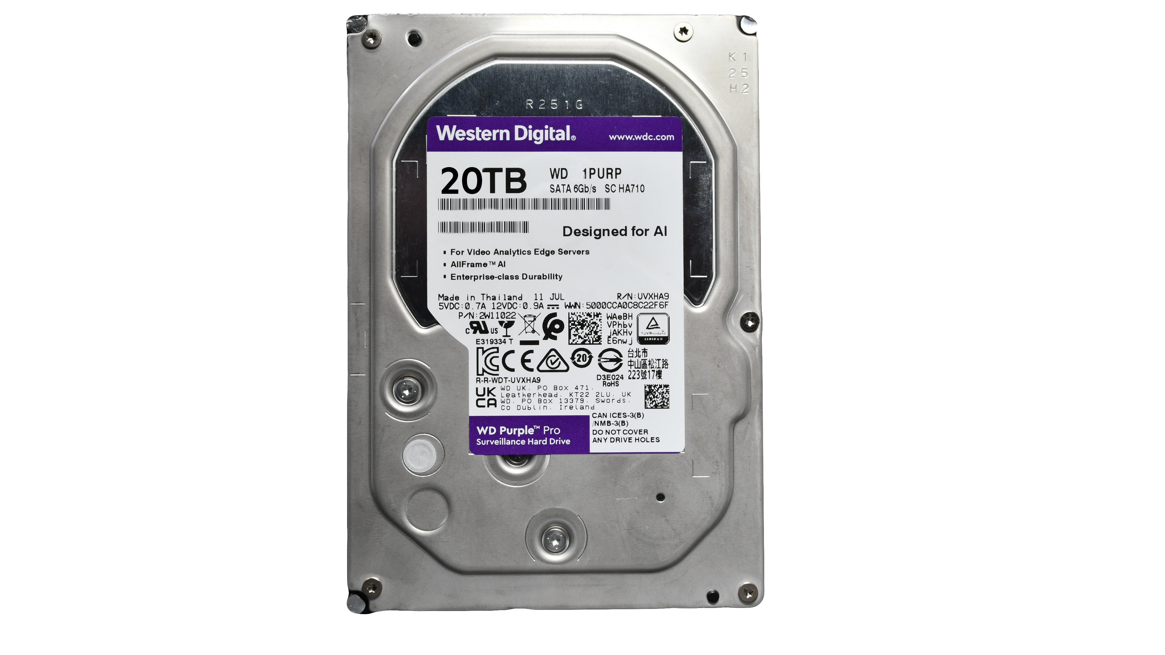 Festplatten mit Überwachungsgrad für NVRs (1 TB-20 TB)