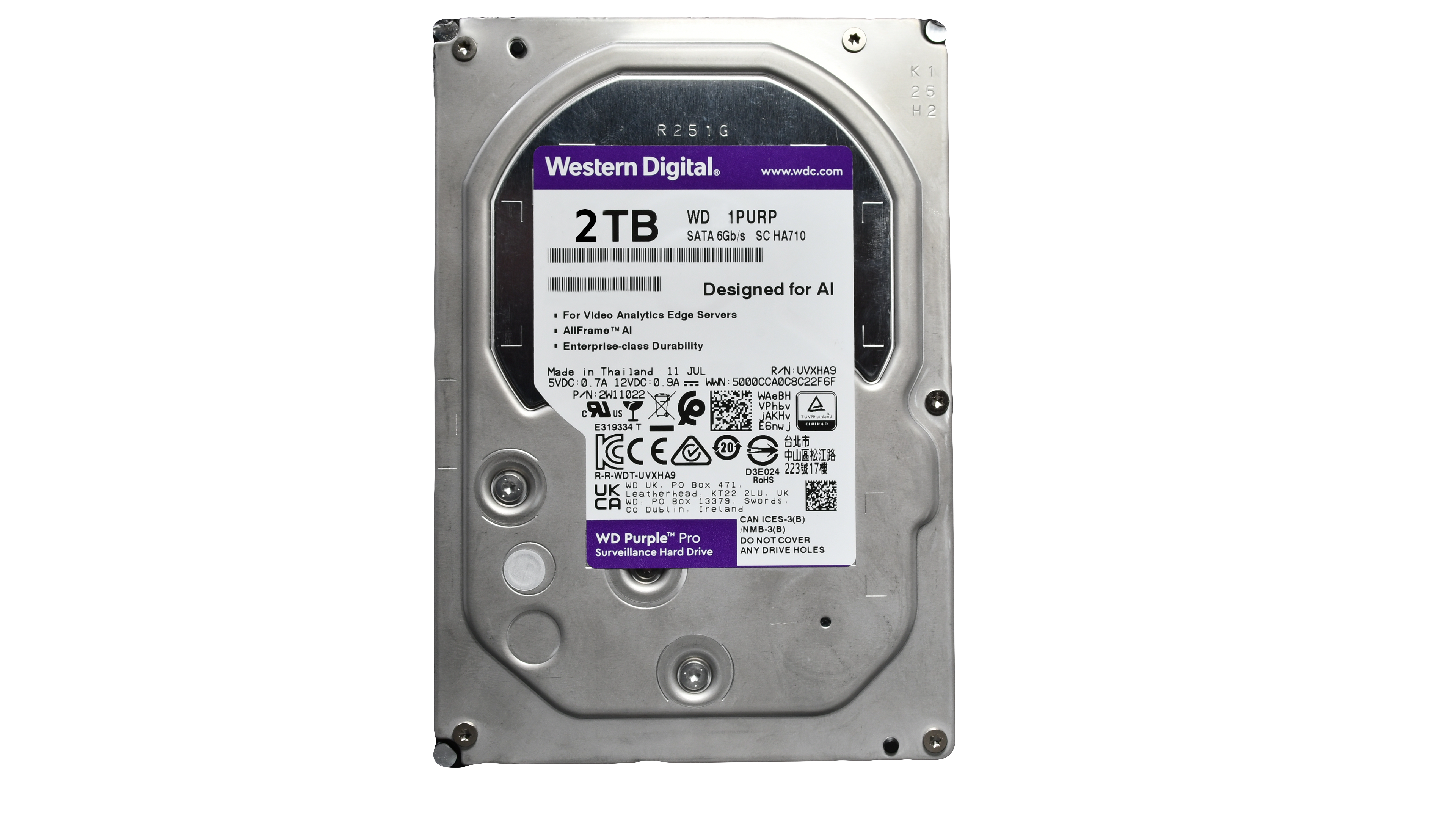 Festplatten mit Überwachungsgrad für NVRs (1 TB-20 TB)