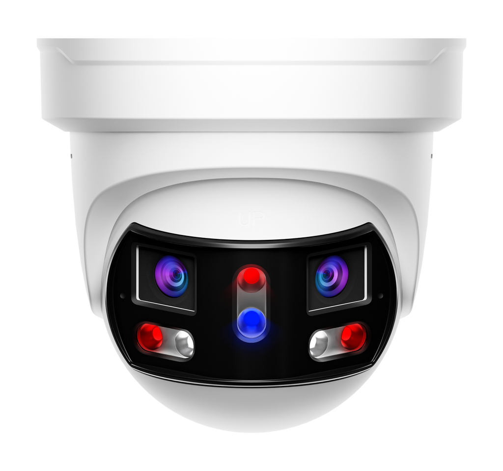 MNTP-8-301 Montavue Nexus 8MP 4K 180° Panorama-Turret PoE IP-Sicherheitskamera