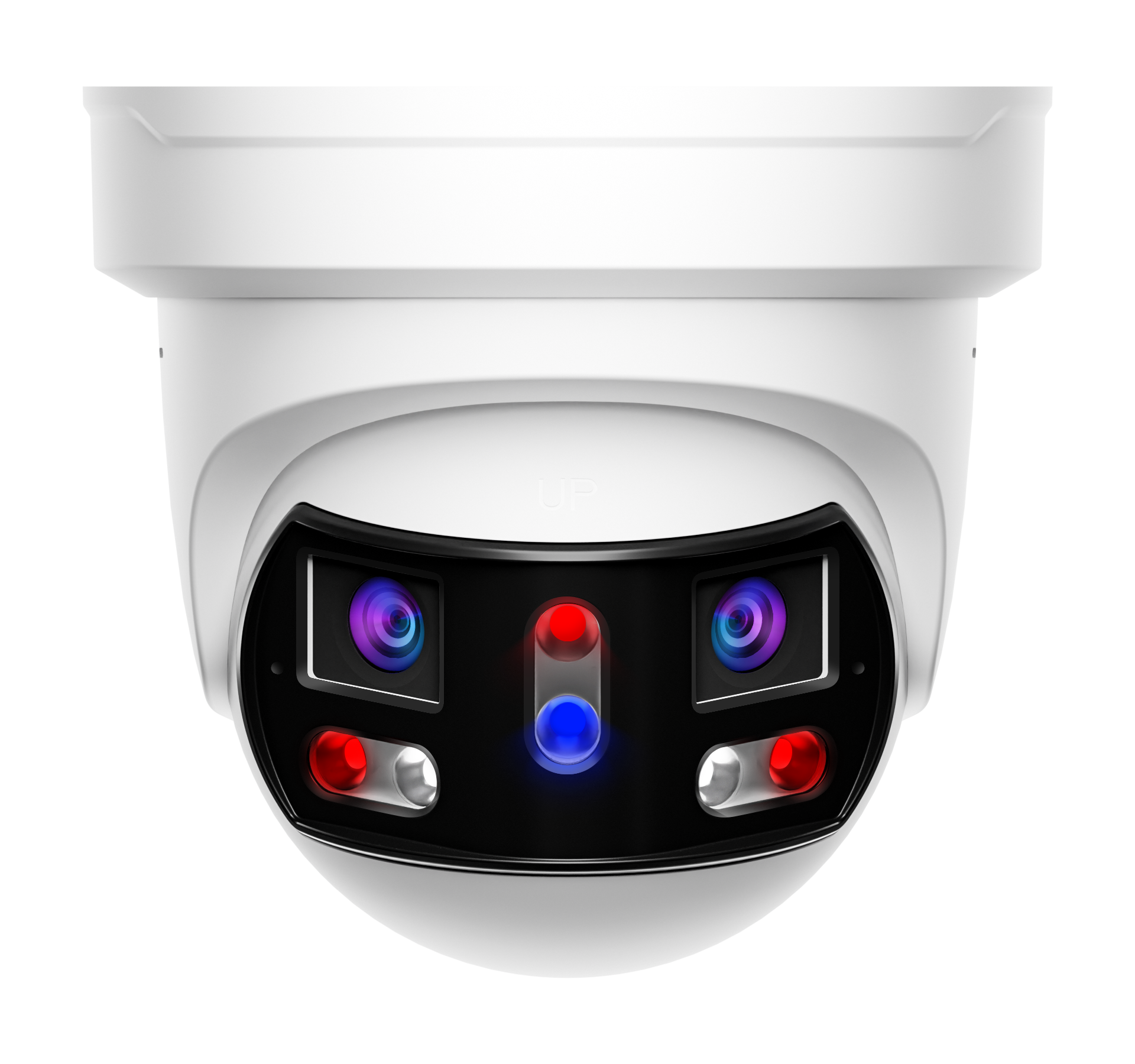 MNTP-8-301 Montavue Nexus 8MP 4K 180° Panorama-Turret PoE IP-Sicherheitskamera