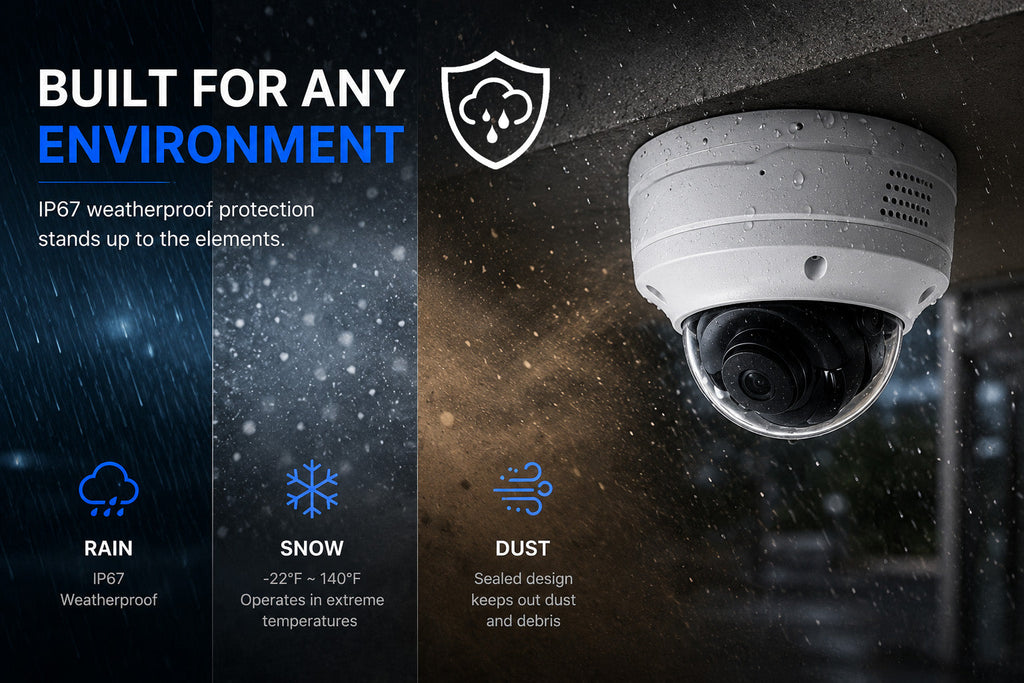 MND-4-101 Montavue Nexus 4MP 2K Smart Dome PoE IP-Sicherheitskamera