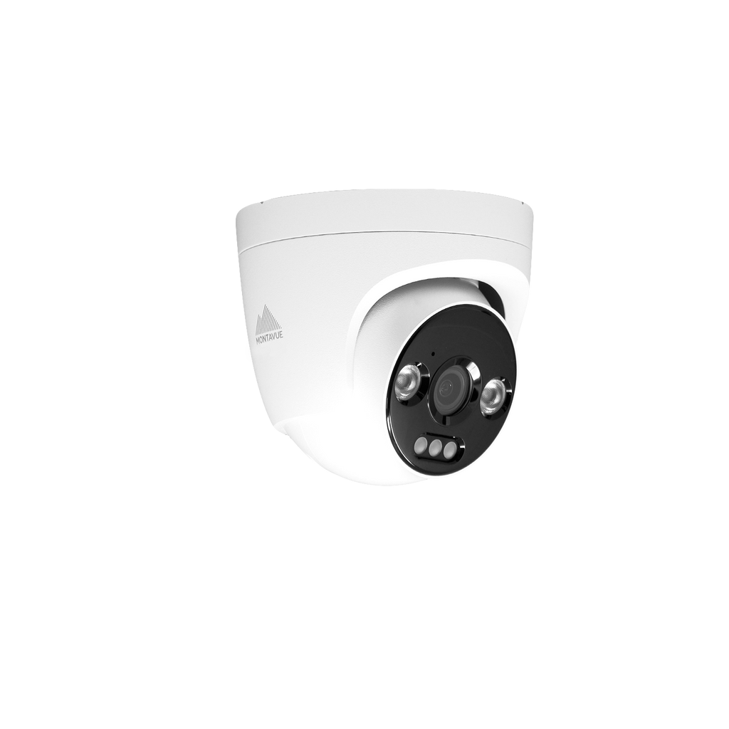 MHT-12-101 Montavue Nexus 12MP Multi-Light RGB Turret PoE IP-Sicherheitskamera