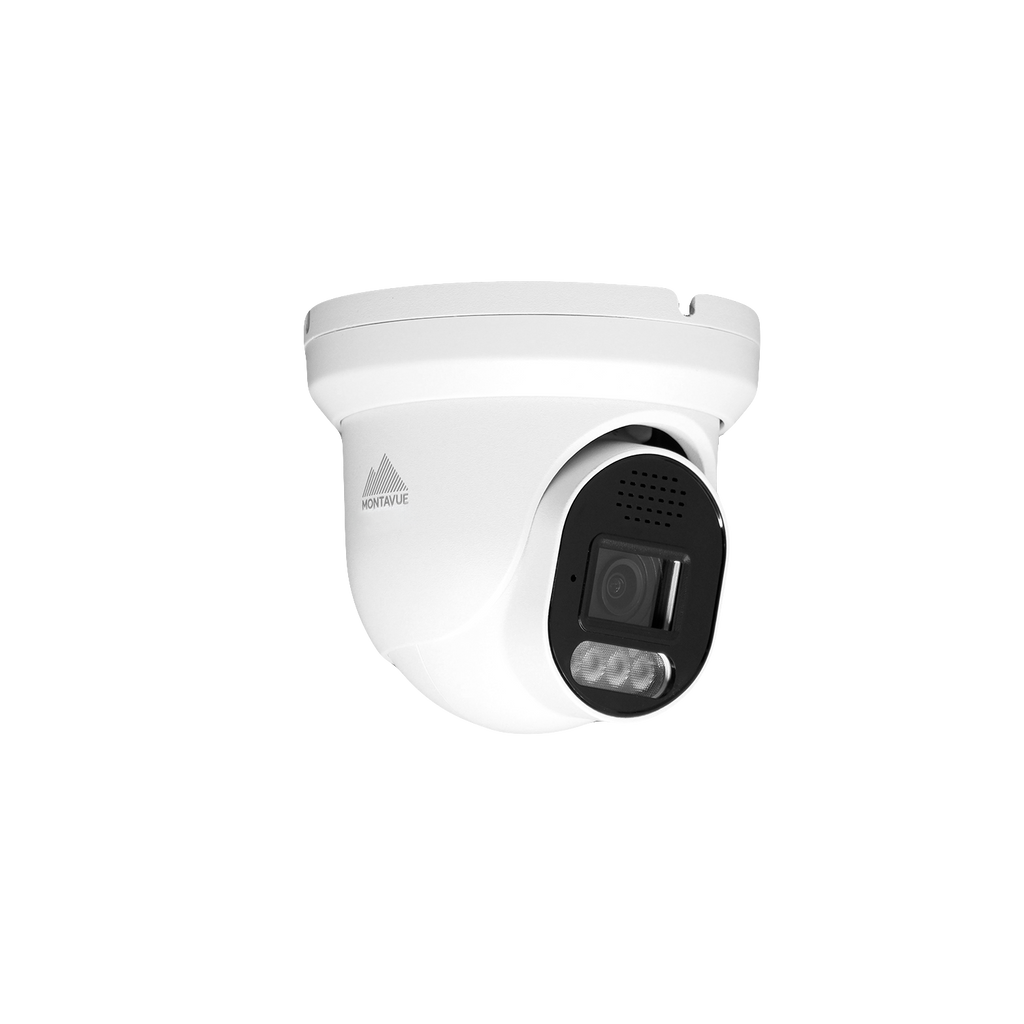 MHT-8-101 Montavue Nexus 8MP 4K AI Turret PoE IP-Sicherheitskamera