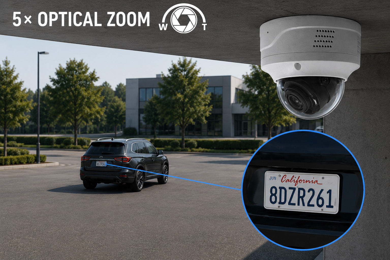 MNDZ-8-101 Montavue Nexus 8MP 4K Smart Vari-Focal Dome PoE IP-Sicherheitskamera